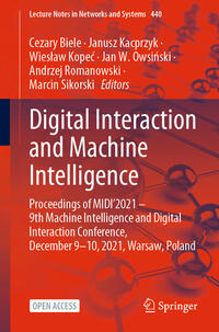 Vorderes Coverbild Digital Interaction and Machine Intelligence