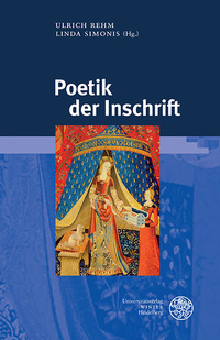 Vorderes Coverbild Poetik der Inschrift