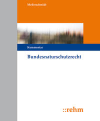 Vorderes Coverbild Bundesnaturschutzrecht