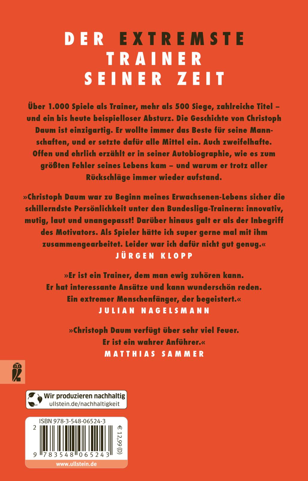 Rückseitencover Immer am Limit