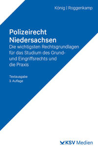 Vorderes Coverbild Polizeirecht Niedersachsen