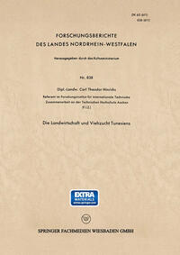 Vorderes Coverbild Die Landwirtschaft und Viehzucht Tunesiens