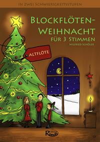 Vorderes Coverbild Blockflötenweihnacht für Altflöte