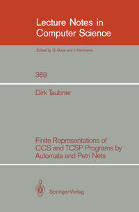 Vorderes Coverbild Finite Representations of CCS and TCSP Programs by Automata and Petri Nets