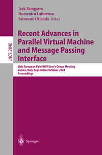 Vorderes Coverbild Recent Advances in Parallel Virtual Machine and Message Passing Interface