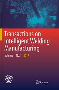Vorderes Coverbild Transactions on Intelligent Welding Manufacturing