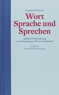 Vorderes Coverbild Wort Sprache und Sprechen