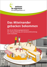 Vorderes Coverbild Das Miteinander gebacken bekommen