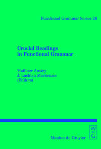 Vorderes Coverbild Crucial Readings in Functional Grammar