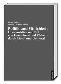 Vorderes Coverbild Politik und Sittlichkeit