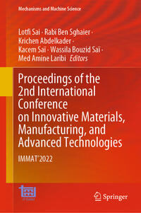 Vorderes Coverbild Proceedings of the 2nd International Conference on Innovative Materials, Manufacturing, and Advanced Technologies