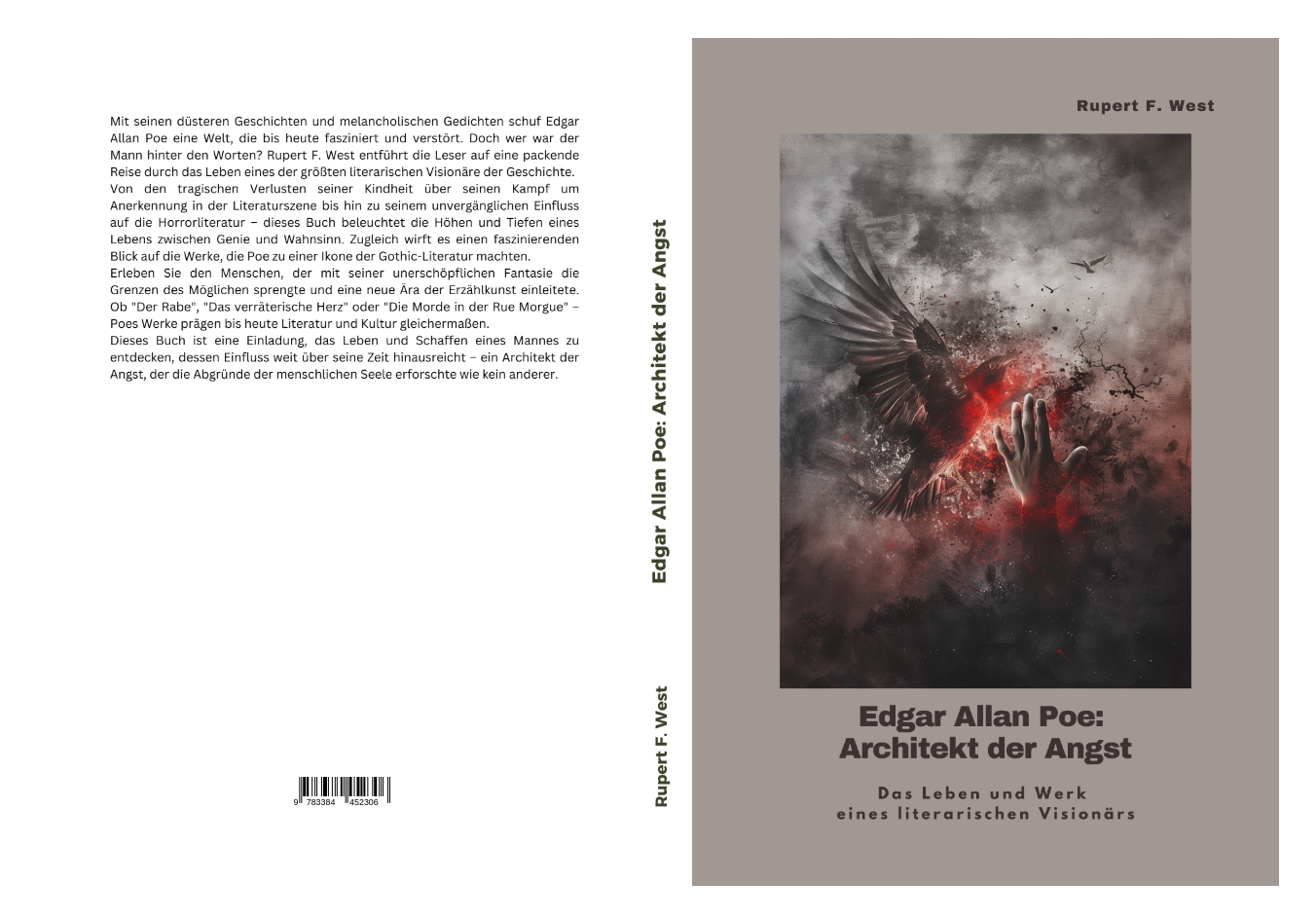 Gesamtes Coverbild Edgar Allan Poe: Architekt der Angst