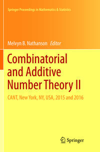 Vorderes Coverbild Combinatorial and Additive Number Theory II