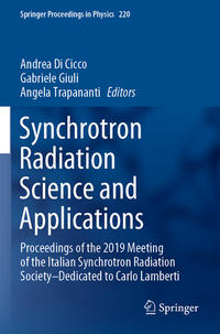 Vorderes Coverbild Synchrotron Radiation Science and Applications