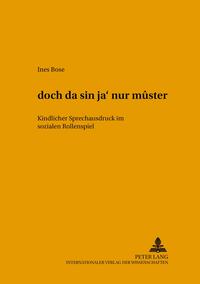 Vorderes Coverbild «dóch da sín ja’ nur mûster»