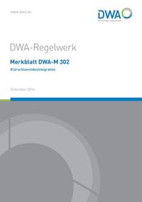 Vorderes Coverbild Merkblatt DWA-M 302 Klärschlammdesintegration