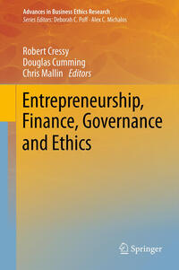 Vorderes Coverbild Entrepreneurship, Finance, Governance and Ethics