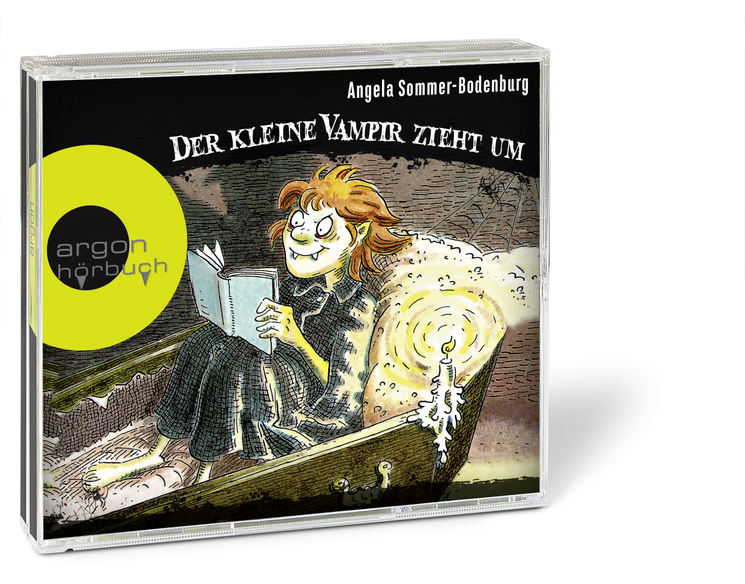 Beispielinhalt (Bild) Der kleine Vampir zieht um