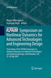Vorderes Coverbild IUTAM Symposium on Nonlinear Dynamics for Advanced Technologies and Engineering Design