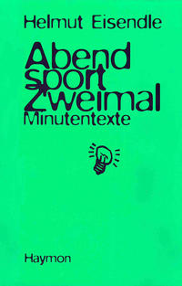 Vorderes Coverbild Abendsport. Zweimal.