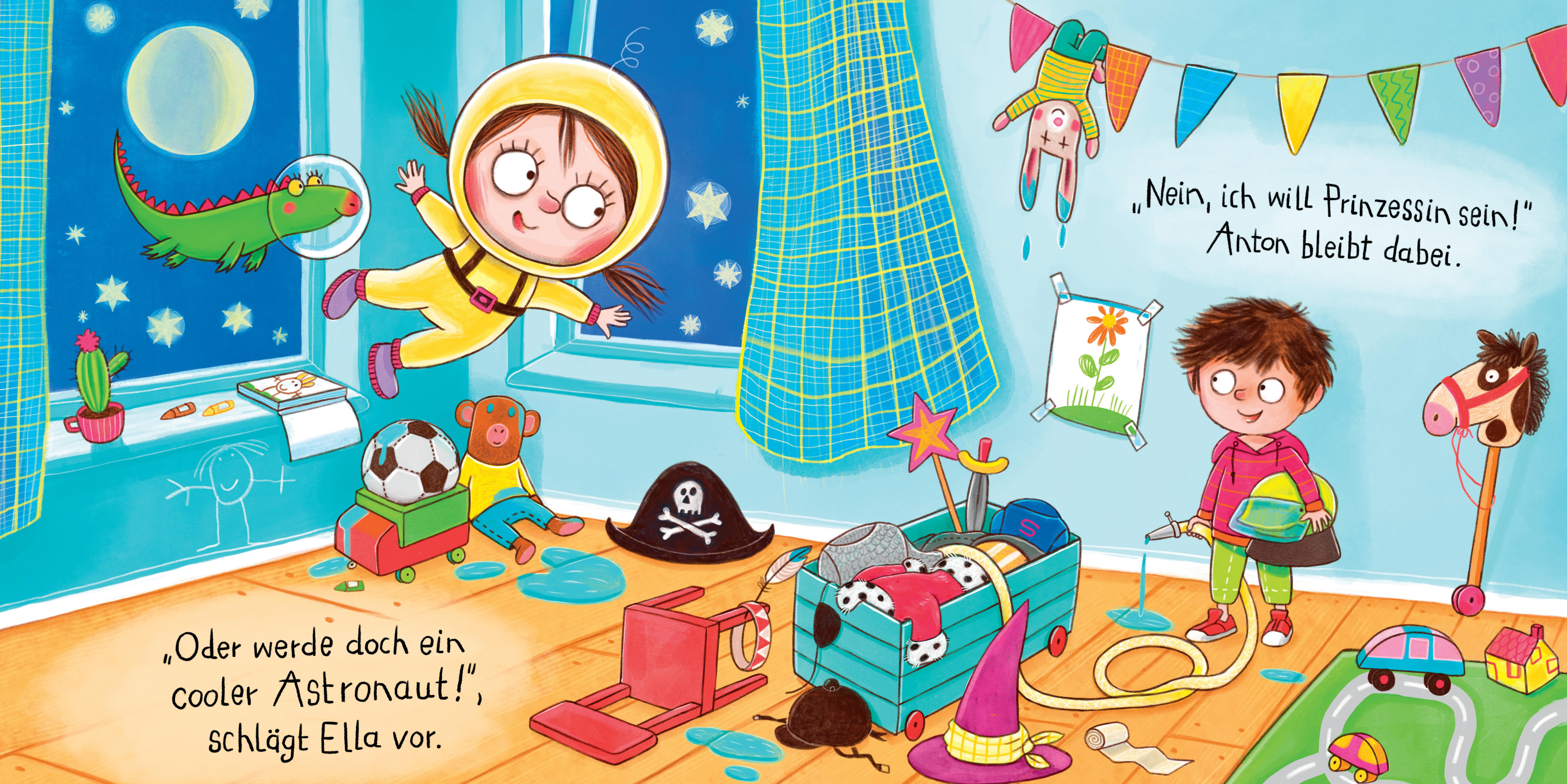 Beispielinhalt (Bild) Anton will Prinzessin sein