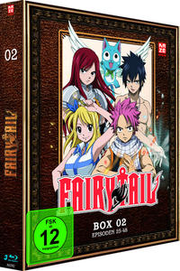 Vorderes Coverbild Fairy Tail - TV-Serie - Box 2 (Episoden 25-48) (3 Blu-rays)