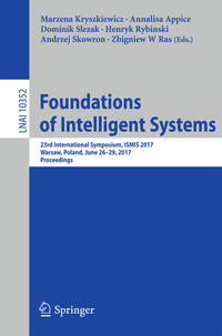 Vorderes Coverbild Foundations of Intelligent Systems