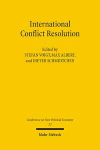 Vorderes Coverbild Conferences on New Political Economy