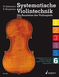 Vorderes Coverbild Systematische Violintechnik