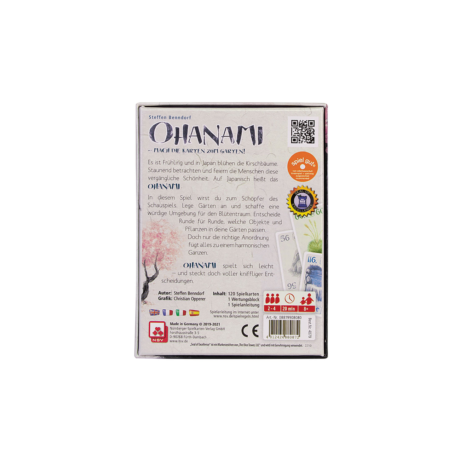 Rückseitencover Ohanami