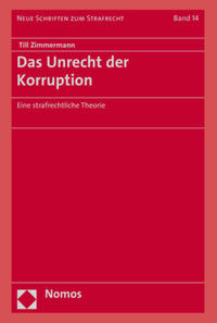 Vorderes Coverbild Das Unrecht der Korruption