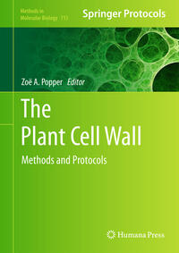 Vorderes Coverbild The Plant Cell Wall
