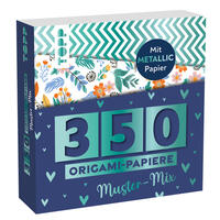Vorderes Coverbild 350 Origami-Papiere - Muster-Mix