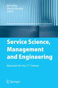 Vorderes Coverbild Service Science, Management and Engineering