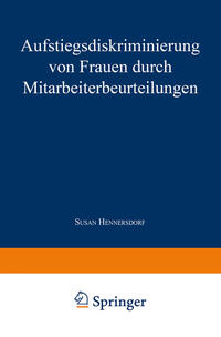 Vorderes Coverbild Aufstiegsdiskriminierung von Frauen durch Mitarbeiterbeurteilungen