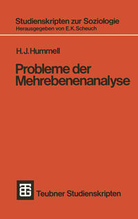 Vorderes Coverbild Probleme der Mehrebenenanalyse