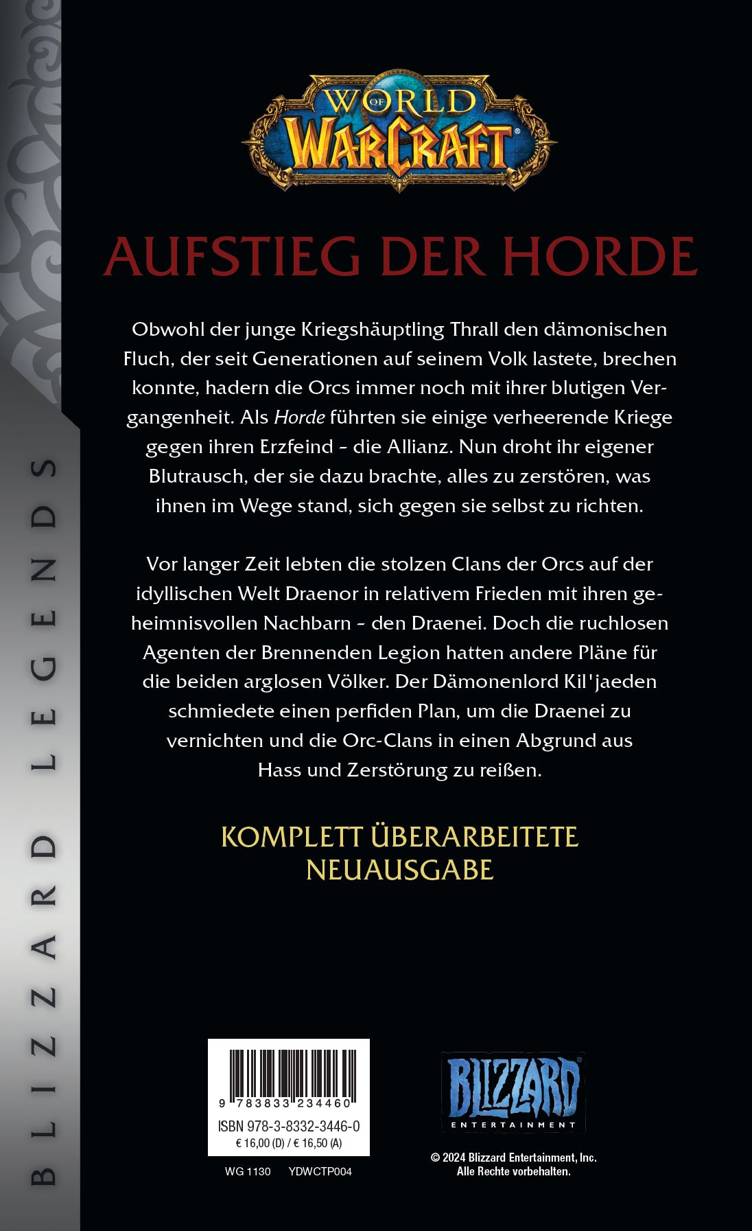 Rückseitencover World of Warcraft: Aufstieg der Horde