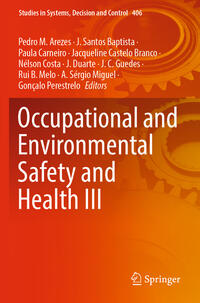 Vorderes Coverbild Occupational and Environmental Safety and Health III