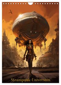 Vorderes Coverbild Steampunk-Universum (Wandkalender 2025 DIN A4 hoch), CALVENDO Monatskalender