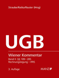 Vorderes Coverbild Wiener Kommentar zum UGB Rechnungslegung, 3.Auflage