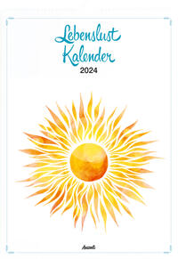 Vorderes Coverbild Auszeit Lebenslust Kalender 2024 – Wandkalender