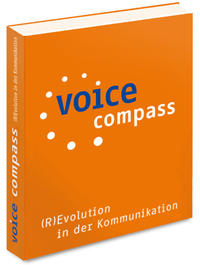 Vorderes Coverbild voice compass (R)Evolution in der Kommunikation
