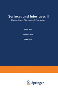 Vorderes Coverbild Surfaces and Interfaces II