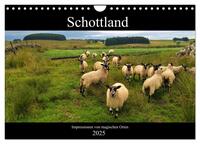 Vorderes Coverbild Schottland - Impressionen von magischen Orten (Wandkalender 2025 DIN A4 quer), CALVENDO Monatskalender