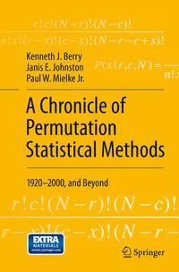 Vorderes Coverbild A Chronicle of Permutation Statistical Methods