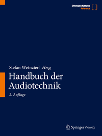 Vorderes Coverbild Handbuch der Audiotechnik