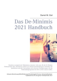 Vorderes Coverbild Das De-Minimis 2021 Handbuch