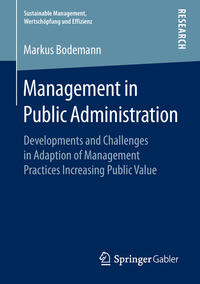 Vorderes Coverbild Management in Public Administration