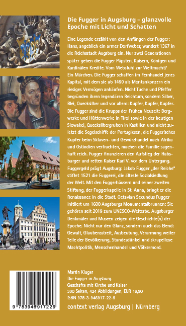 Rückseitencover Die Fugger in Augsburg