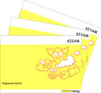 Vorderes Coverbild KISAM-Versuchskartei Schüler 7-9, allgemeine Kartei - 3er-Set